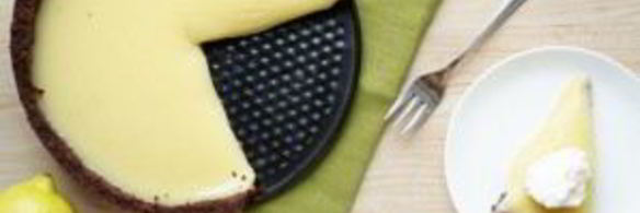 пирог с лимонным курдом