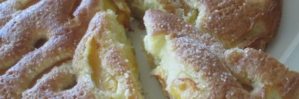 пирог с нектаринами