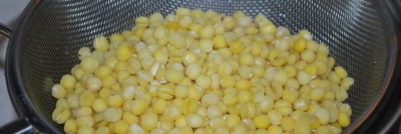 пирог с томленым мясом и горохом