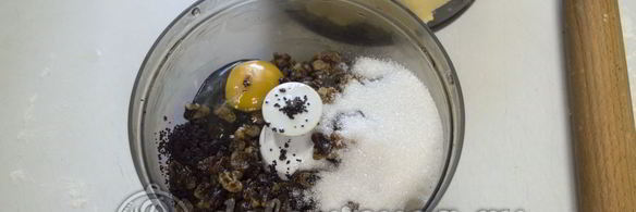 пирог с творогом и маком