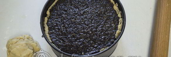 пирог с творогом и маком