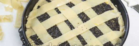 пирог с творогом и маком