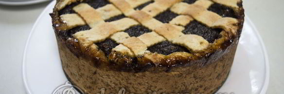 пирог с творогом и маком