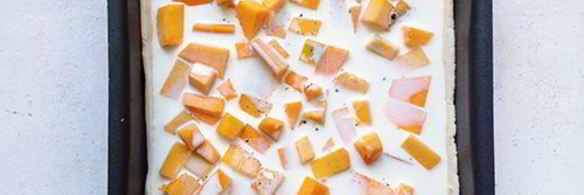 пирог с тыквой и голубым сыром