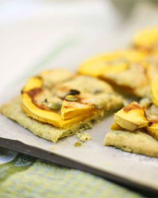 Пирог с тыквой и горгонзолой