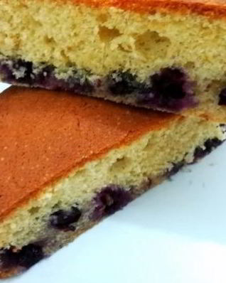 Пирог с виноградом