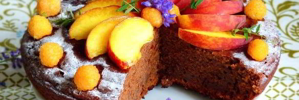 шоколадно-кабачковый пирог