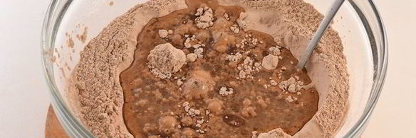 шоколадный крейзи-пирог