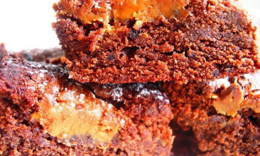 Рецепт шоколадного пирога с карамелью