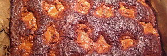 шоколадный пирог с карамелью