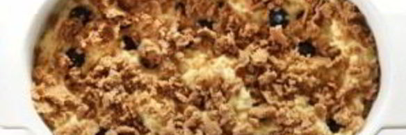 сладкий пирог с черникой