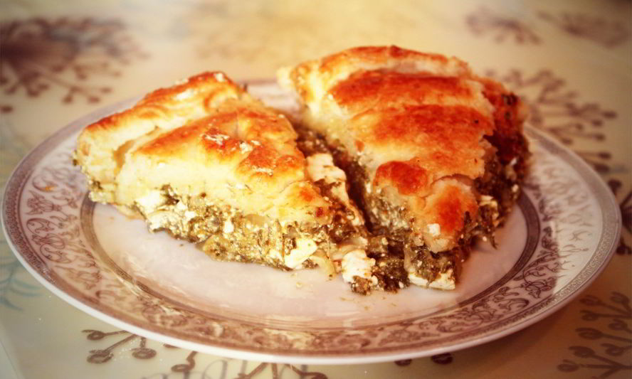 Рецепт спанакопитты — пирога со шпинатом