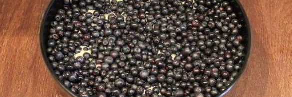 тосканский пирог с черникой