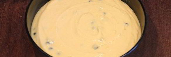 тосканский пирог с черникой