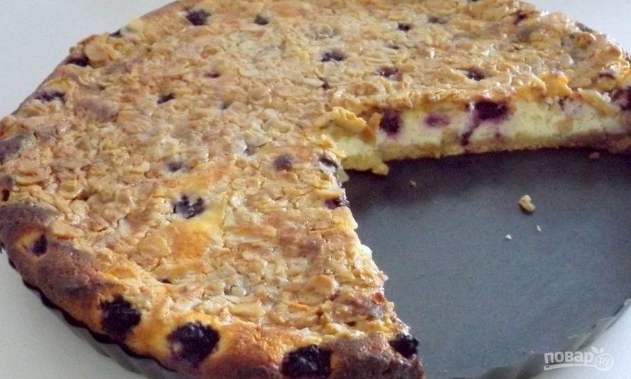 Рецепт творожного пирога с хрустящей корочкой