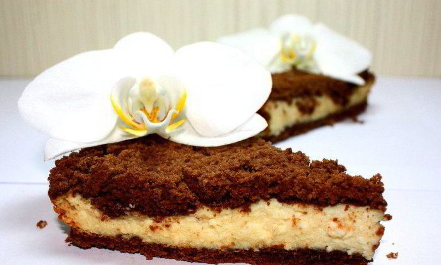 Рецепт творожного торфяного пирога