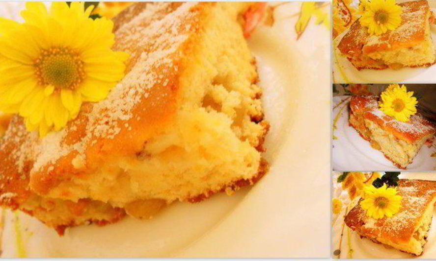 Рецепт виноградна-орехового пирог с апельсиновым ароматом