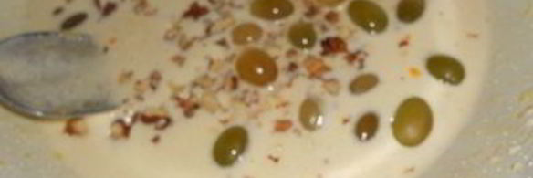 виноградно-ореховый пирог с апельсиновым ароматом