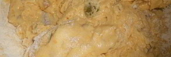 виноградно-ореховый пирог с апельсиновым ароматом