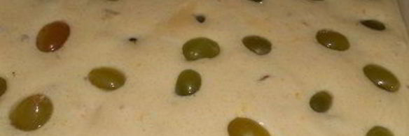 виноградно-ореховый пирог с апельсиновым ароматом