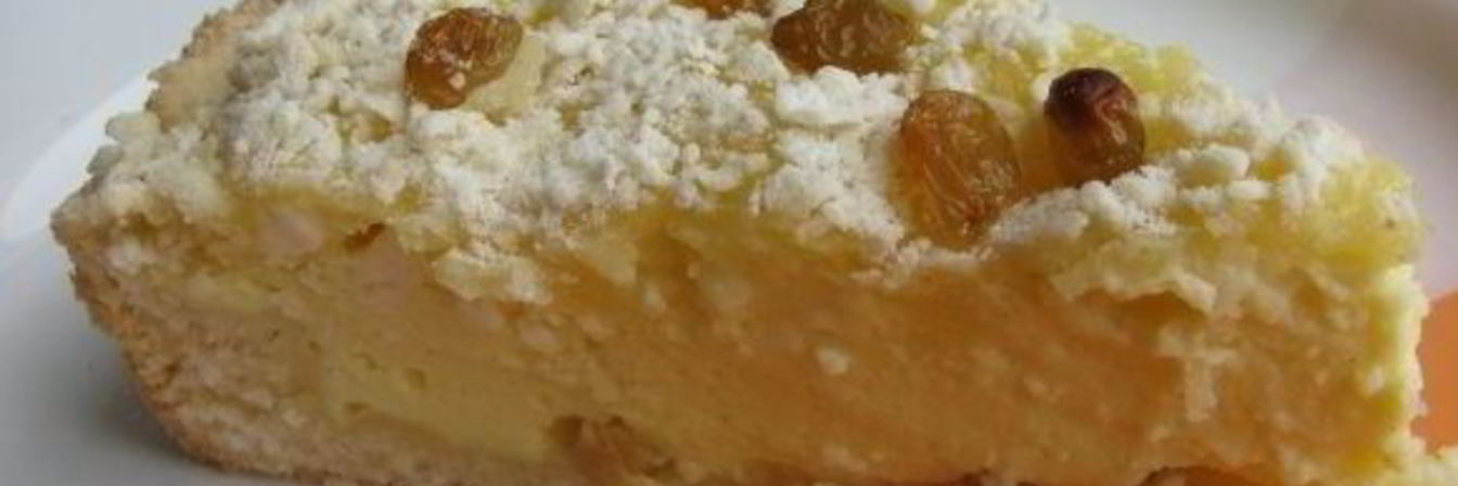 Воздушный творожный пирог