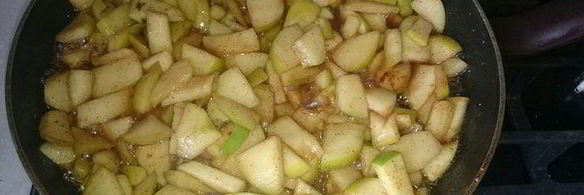 яблочный пирог на простокваше