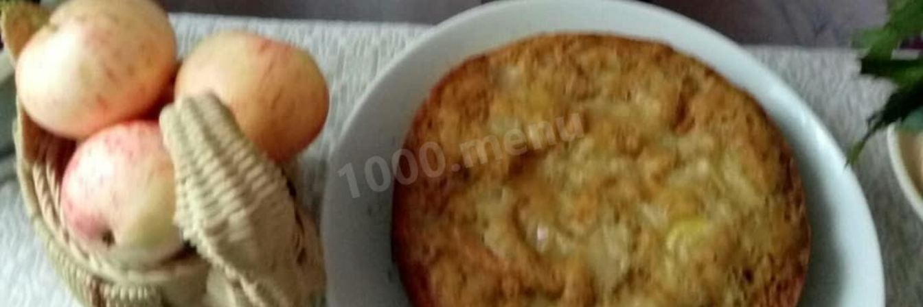 Яблочный пирог с медом