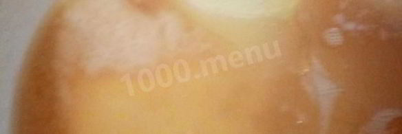 яблочный пирог с медом