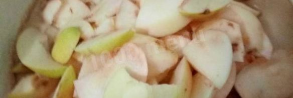 яблочный пирог с медом