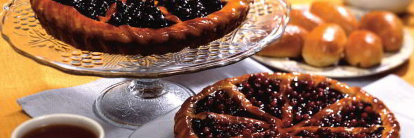 Ягодный пирог