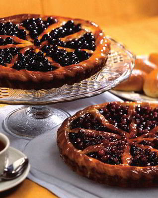 Ягодный пирог