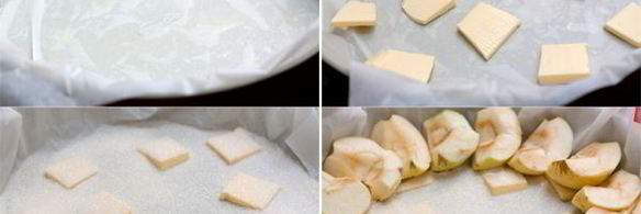 янтарный яблочный пирог