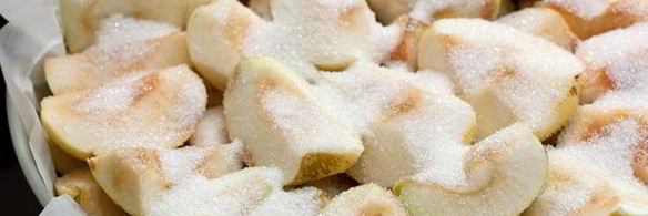 янтарный яблочный пирог