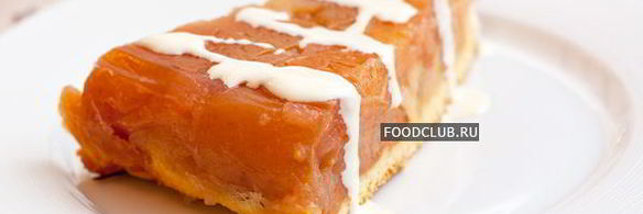 янтарный яблочный пирог