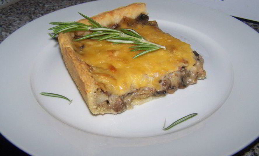 Рецепт закусочного пирога жюльен