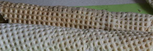 заливной пирог из вафельных коржей с мясным фаршем