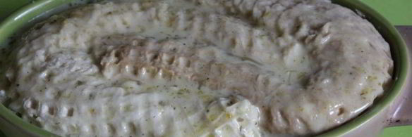 заливной пирог из вафельных коржей с мясным фаршем