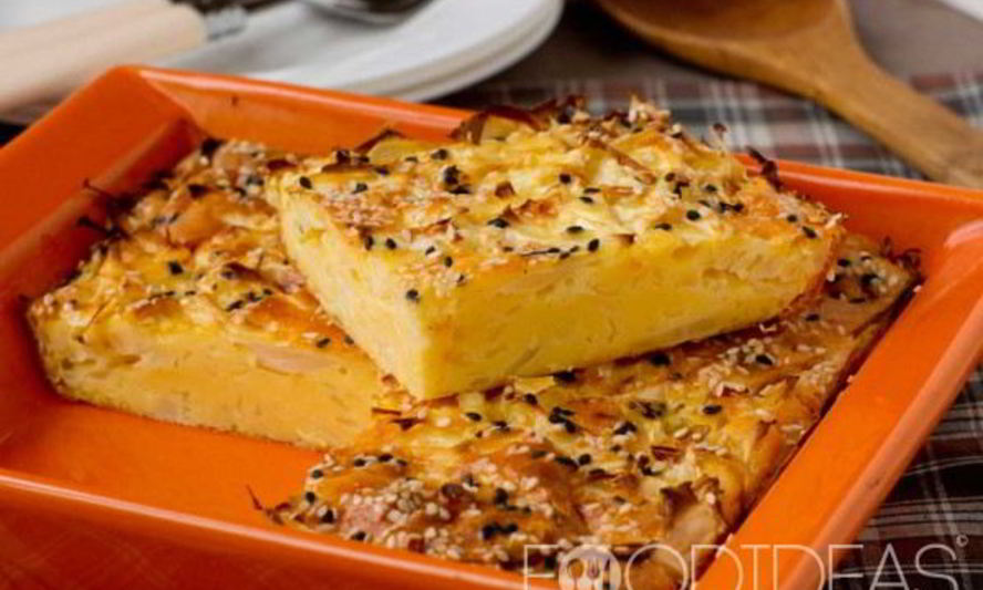 Рецепт заливного пирога с капустой