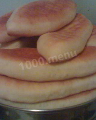 Быстрые дрожжевые пирожки с картошкой и печенью