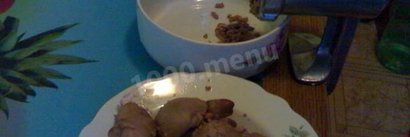 быстрые дрожжевые пирожки с картошкой и печенью