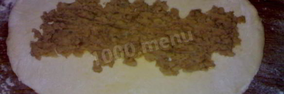 быстрые дрожжевые пирожки с картошкой и печенью