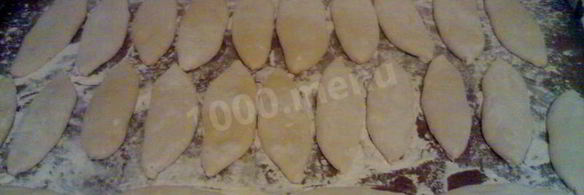 быстрые дрожжевые пирожки с картошкой и печенью