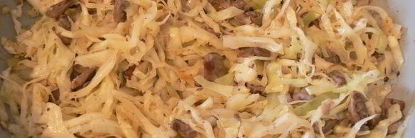 быстрые пирожки с капустой и сердечками