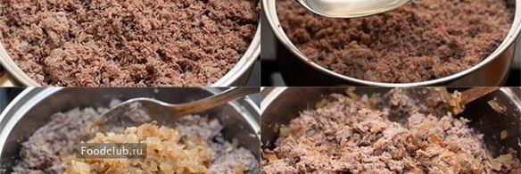 дрожжевые пирожки с мясом