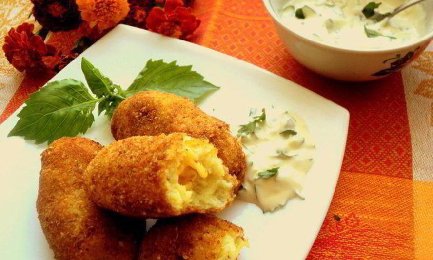 Рецепт картофельных пирожков с сыром