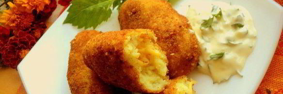 картофельные пирожки с сыром