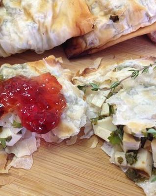 Хрустящие пирожки с сыром Тофу