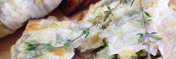 хрустящие пирожки с сыром тофу