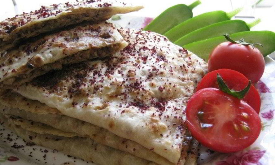 Рецепт кутабов с мясом по-азербайджански