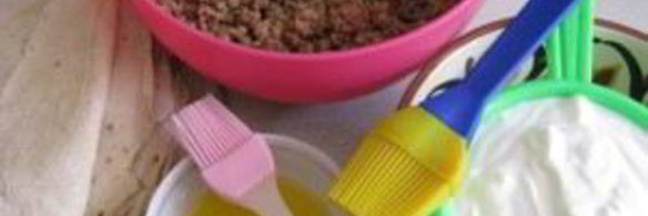 кутабы с мясом по-азербайджански